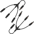 Solar Connectors 30A Y-Branch Cable Parallel Adaptor Pair for Solar Panel, Pack of 2 B9402