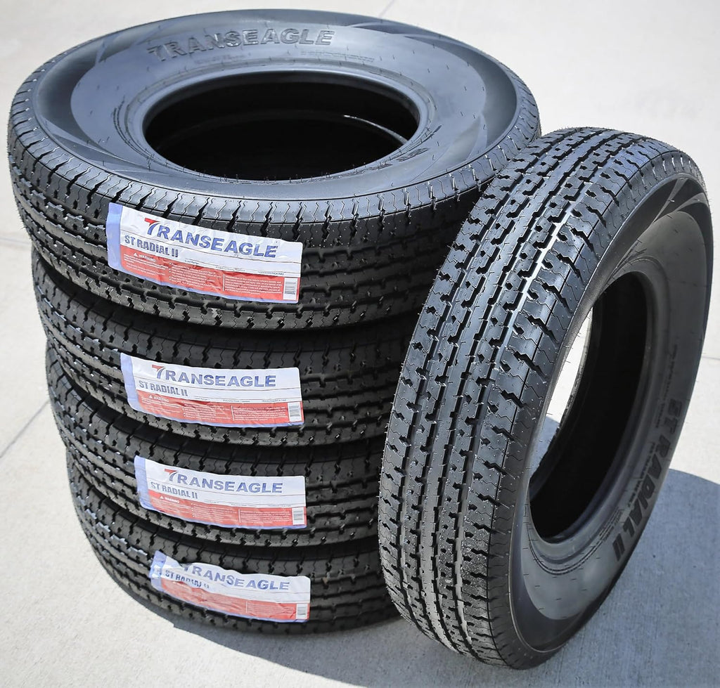 Steel Belted Trailer Radial Tire ST205/75R15 Load Range E 10-Ply BSW T6485