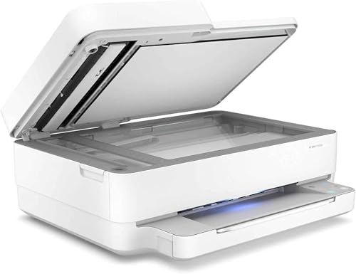White All-in-One Wireless Color Inkjet Printer, Print Copy Scan O72802