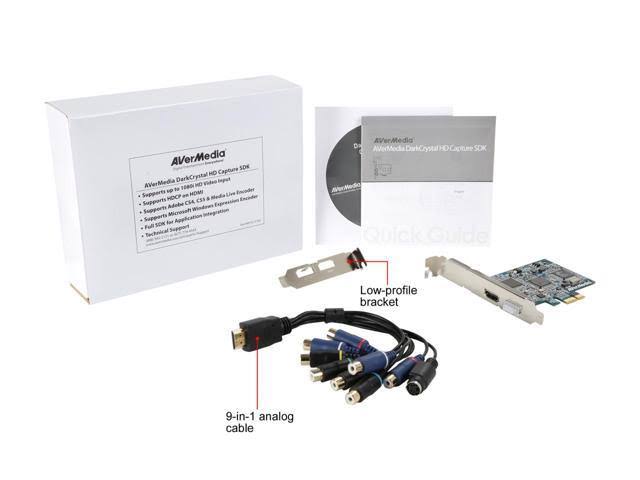 PCIe Low Profile Video Capture Adapter E710