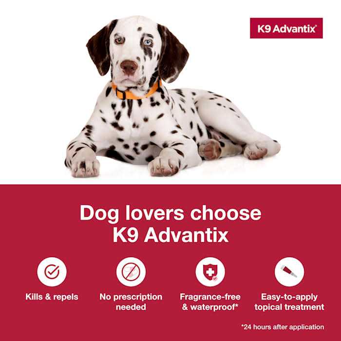 Flea Tick & Mosquito Prevention for Large Dogs B47871