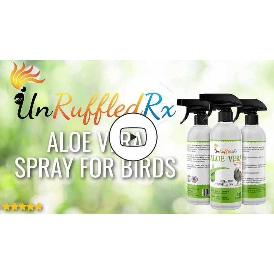 Aloe Vera Bird Bath Spray 8 Fl Oz W446872