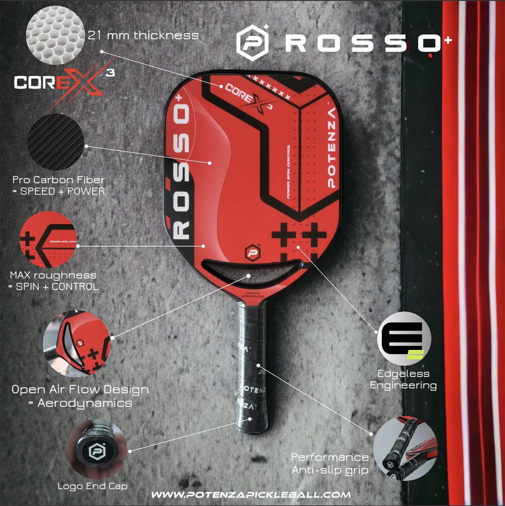 Carbon Fiber 21mm Pickleball Paddle R971