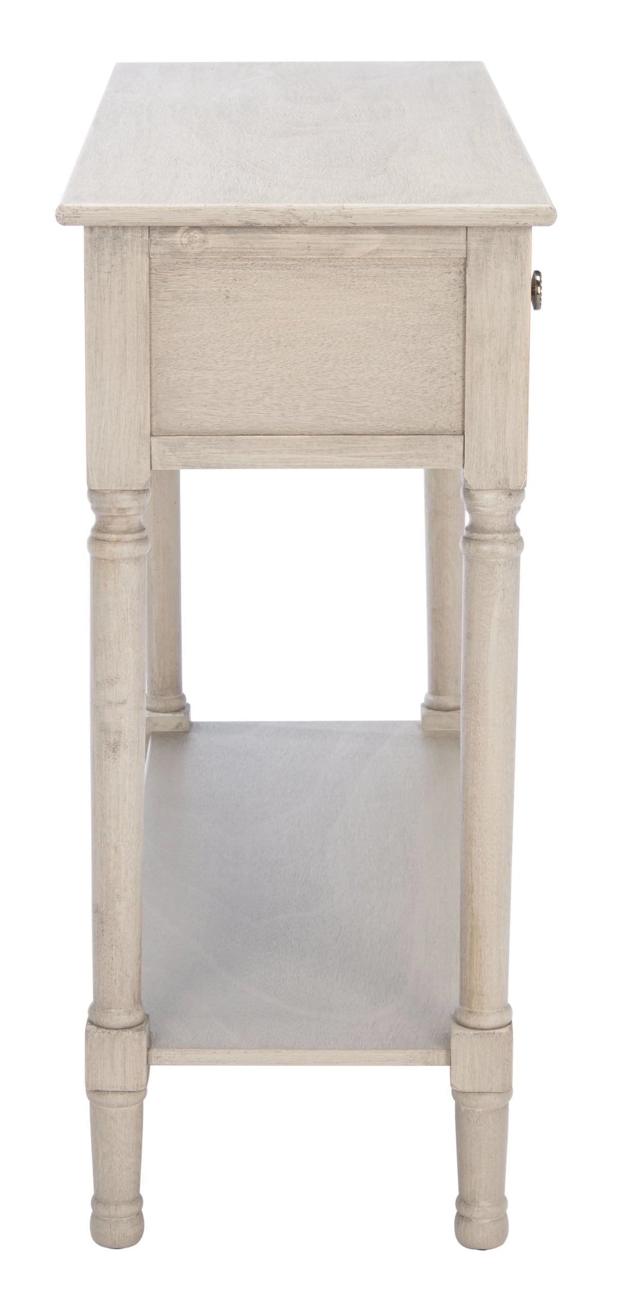 2-Drawer Taupe Wood Console Table S4225