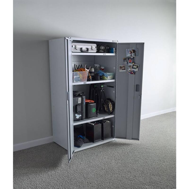Steel Freestanding Garage Cabinet 36 in. W x 72 in. H Y938