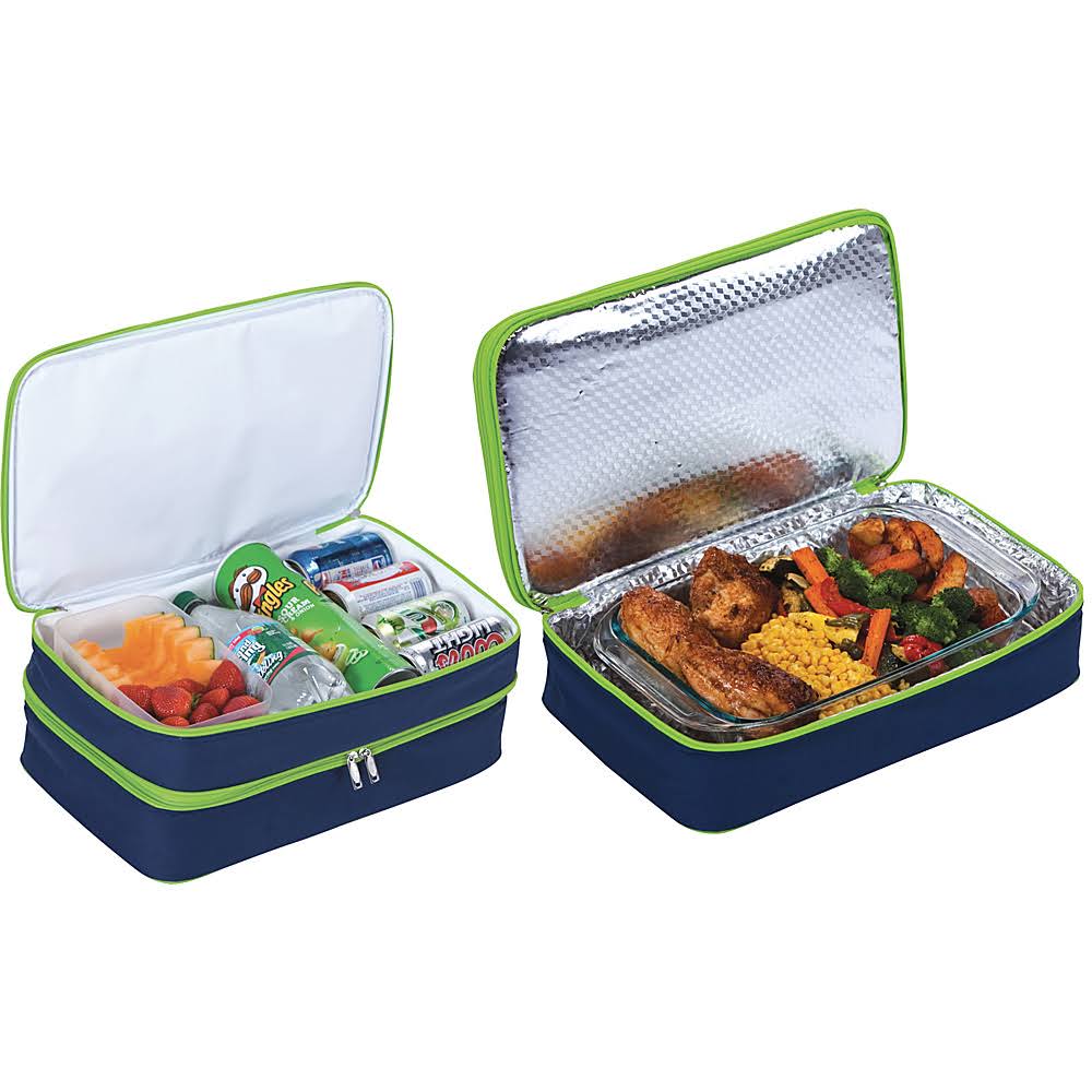 Turquoise Hot & Cold Food Carrier P1018