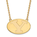 14k Gold Letter Y Pendant 18 inch Necklace R580401