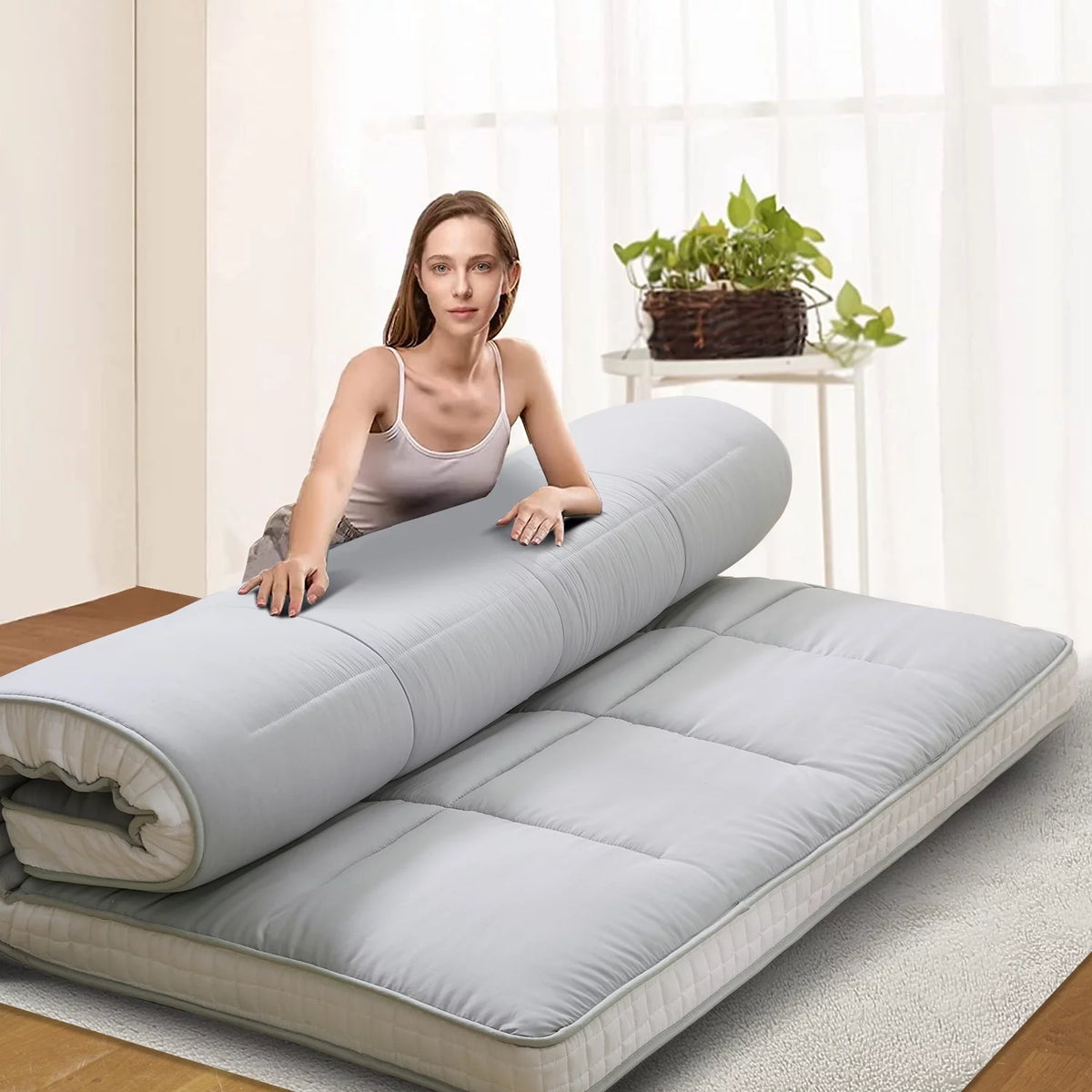 Extra Thick Padded Japanese Floor Mattress S722
