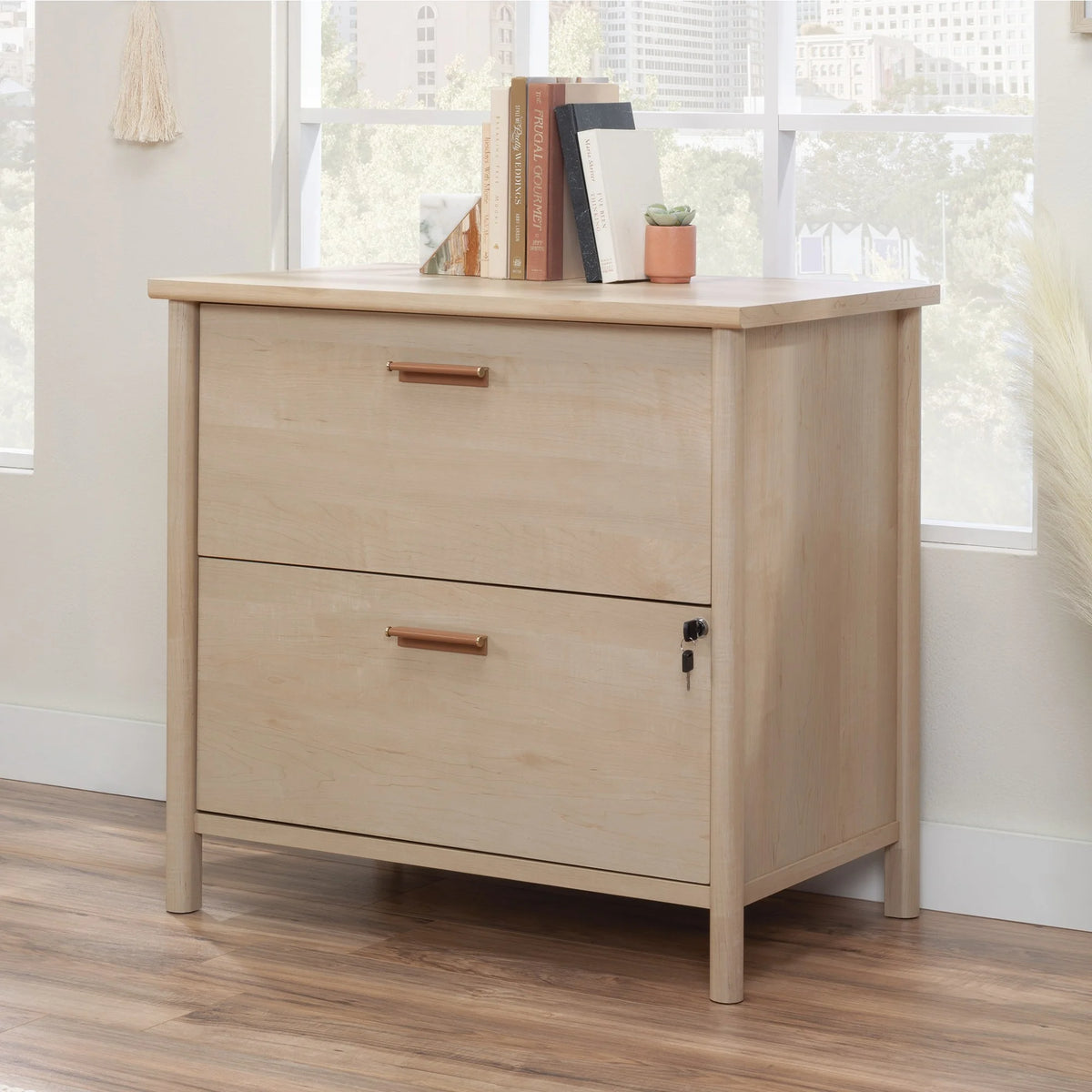 Natural Maple Finish Engineered Wood Lateral File M458558