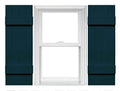 4 Board and Batten Joined Vinyl Shutters (1 Pair) 14 x 35 Midnight Blue J720