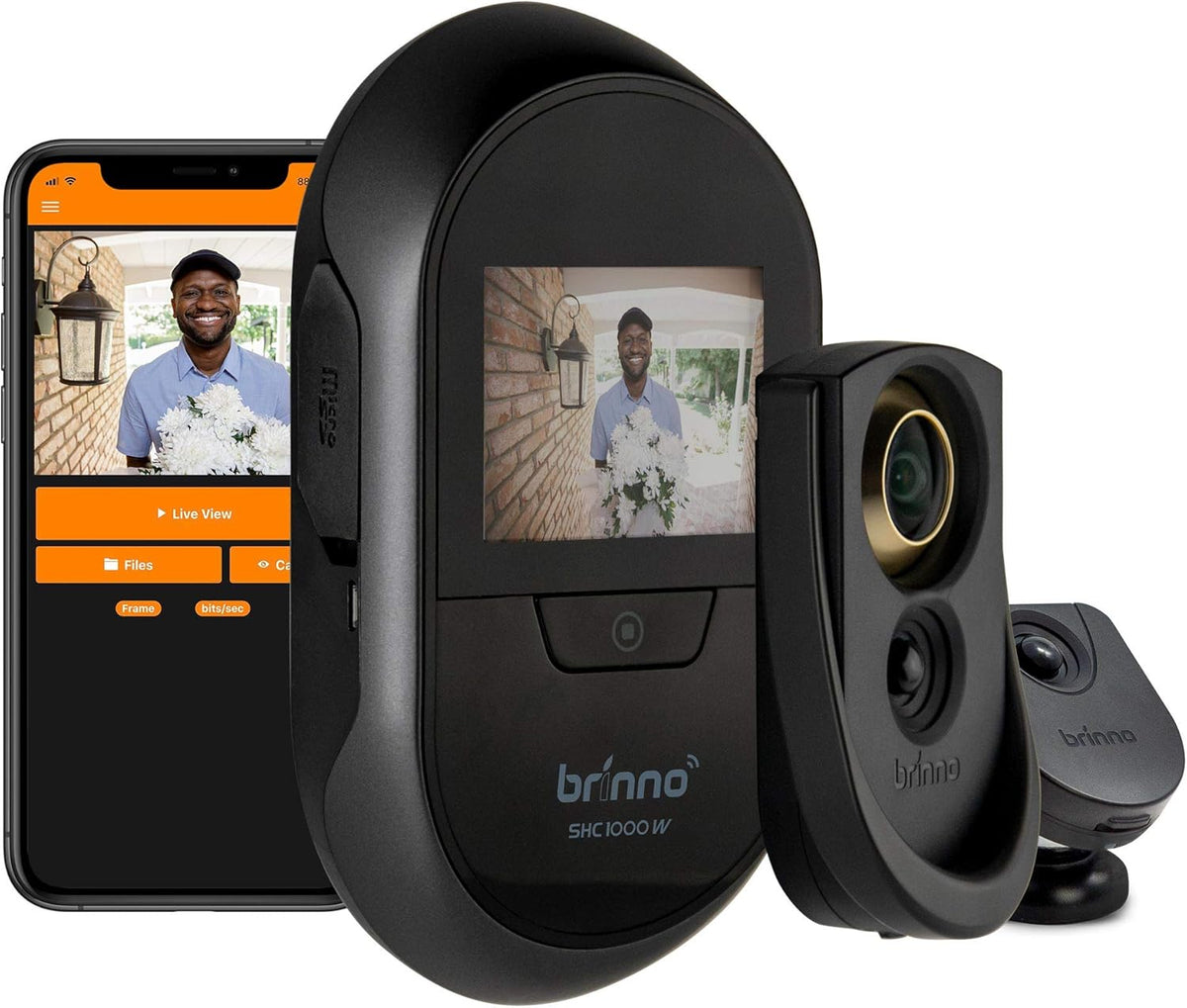 Front Door Peephole Camera with Mobile and Live Feed C31806