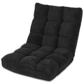 Black Adjustable Folding Floor Chair K46235