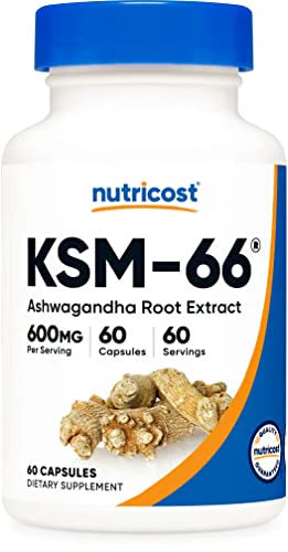 Ashwagandha Root Extract 600mg 60 Veggie Caps R37957