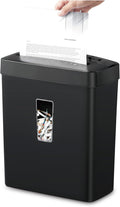 6-Sheet Cross Cut Paper Shredder with Security Lock F48567