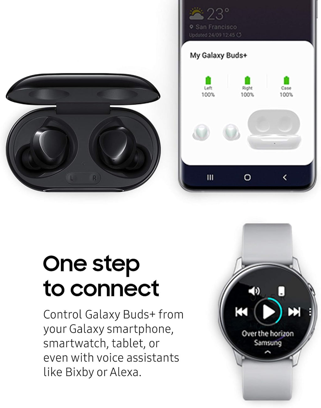 Black True Wireless Earbud Headphones G9982