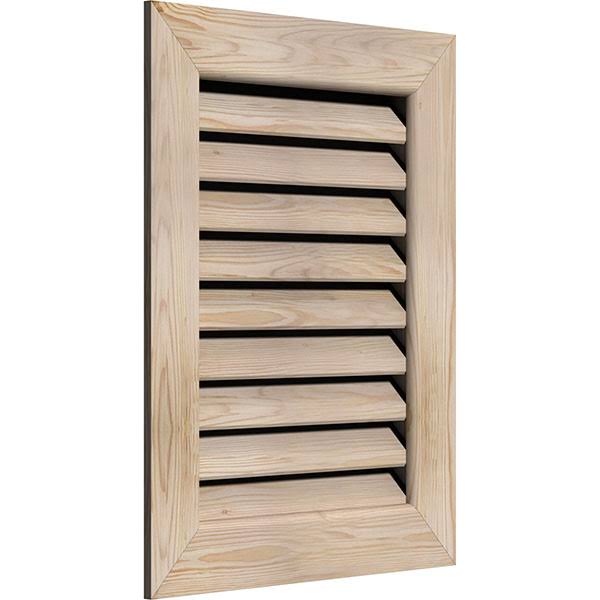 Vertical Gable Vent Unfinished B359