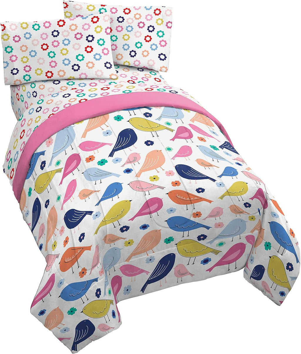 Purple 4 Piece Twin Bed Set P159256