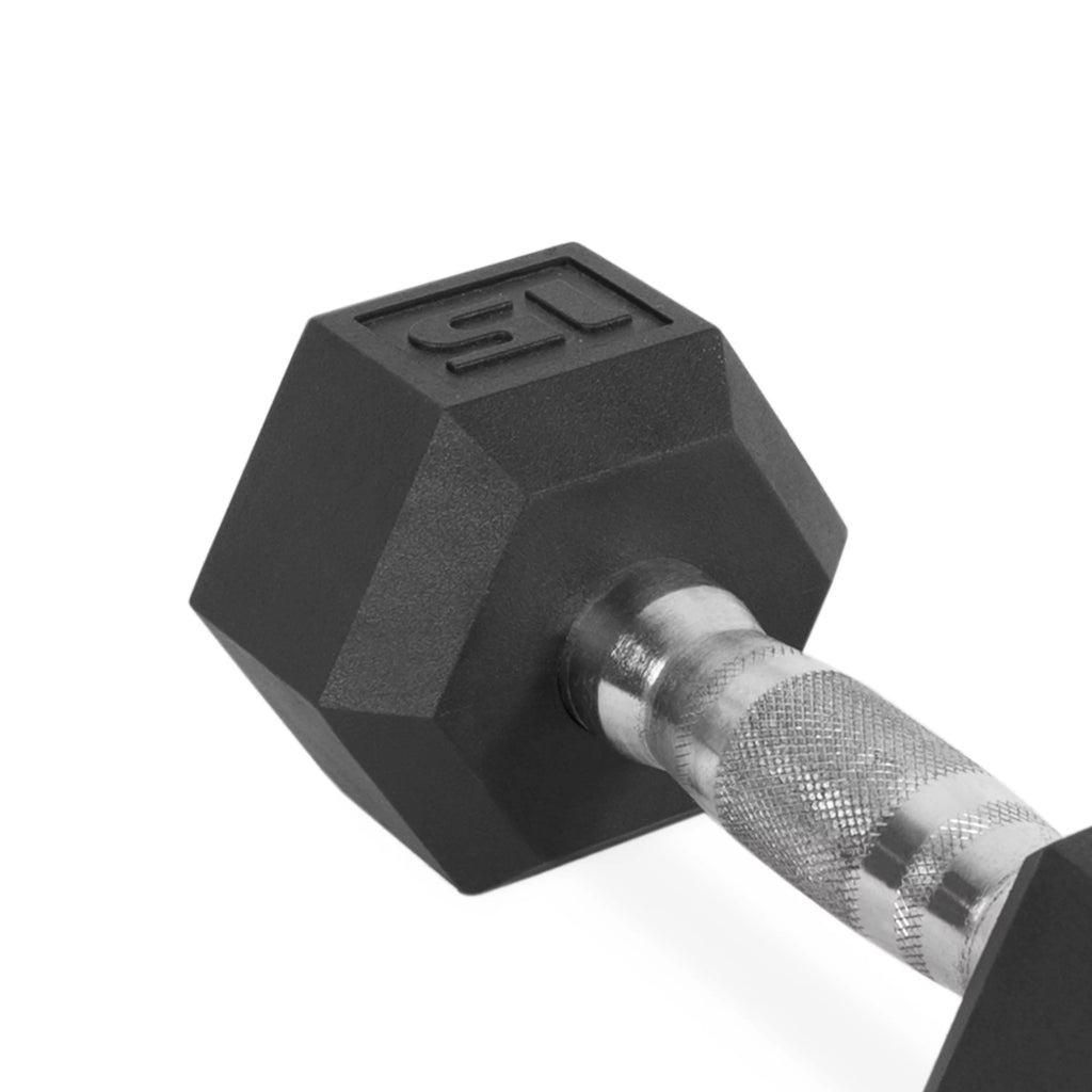 50lb Coated Hex Dumbbell A489323