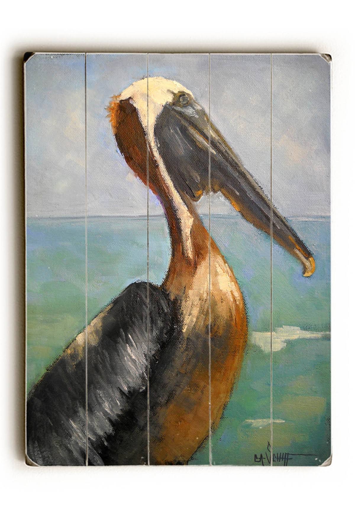18 x 24 in. Planked Wood Wall Decor Z991