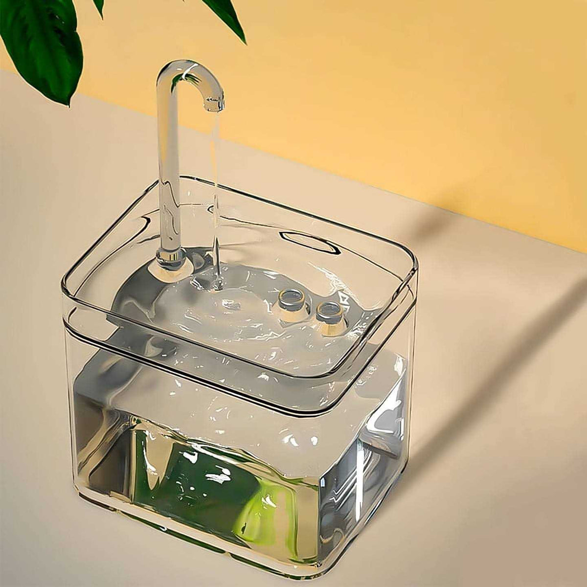 Pet Water Fountain 50oz 1.5L Automatic Water Dispenser with Filters Y58699