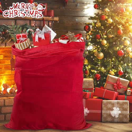 Velvet Drawstring Christmas Gift Bag I6321