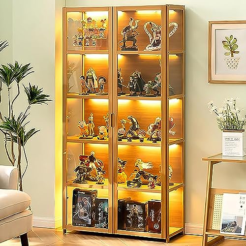 68" Curio Display Cabinet with Acrylic Glass Door K72719