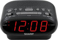Black Dual Alarm Clock Radio O758