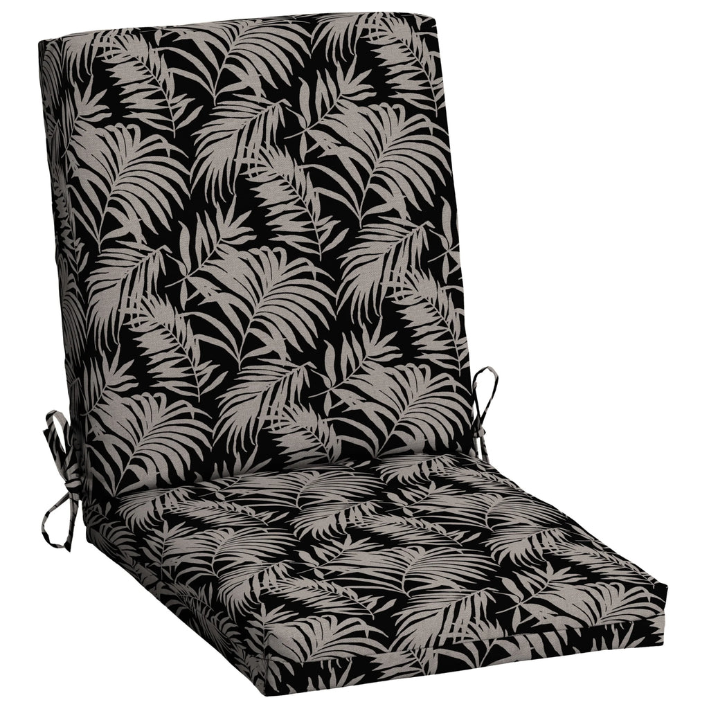 Blue Geo Rectangle Outdoor Chair Cushion 1 Piece M1269