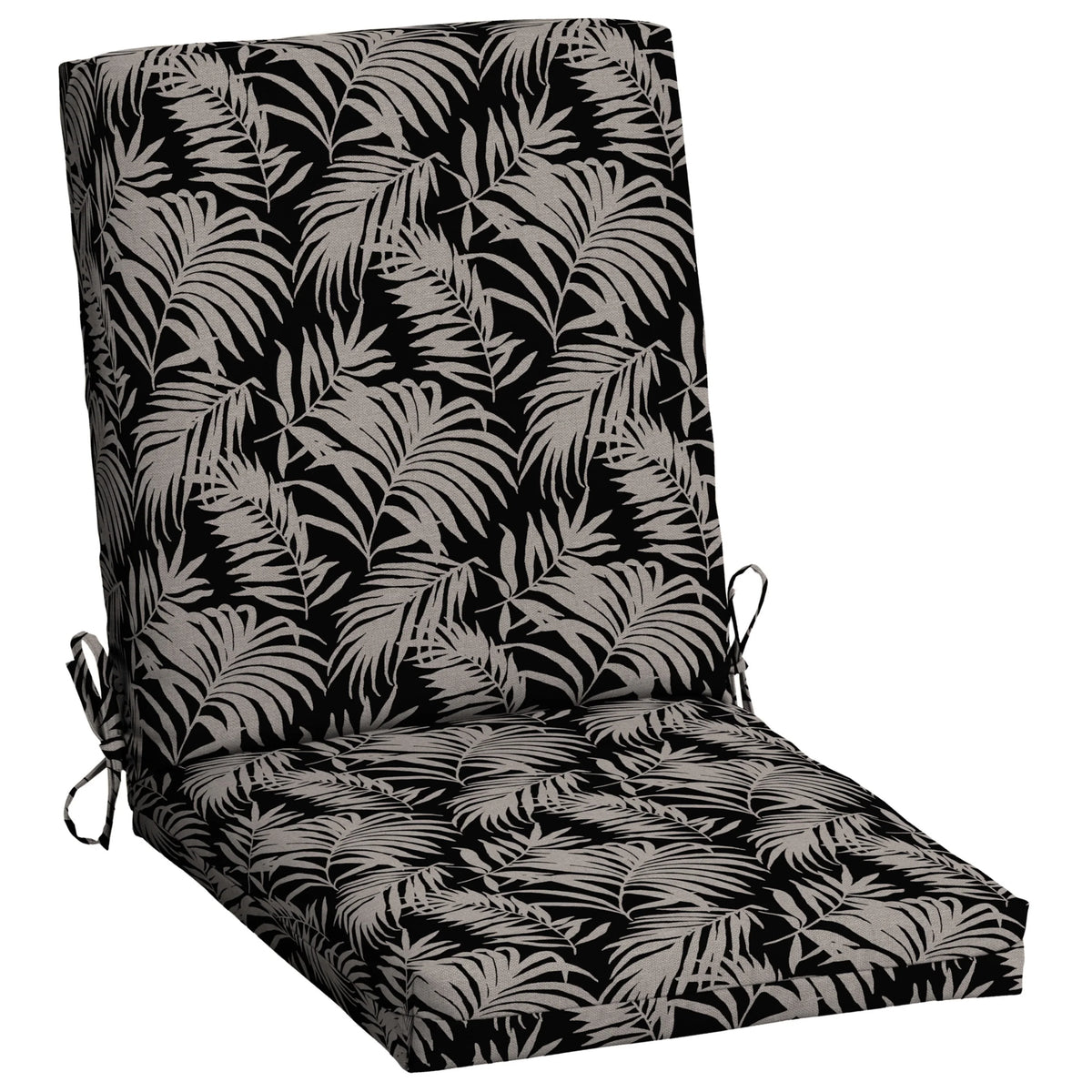 Blue Geo Rectangle Outdoor Chair Cushion 1 Piece M1269