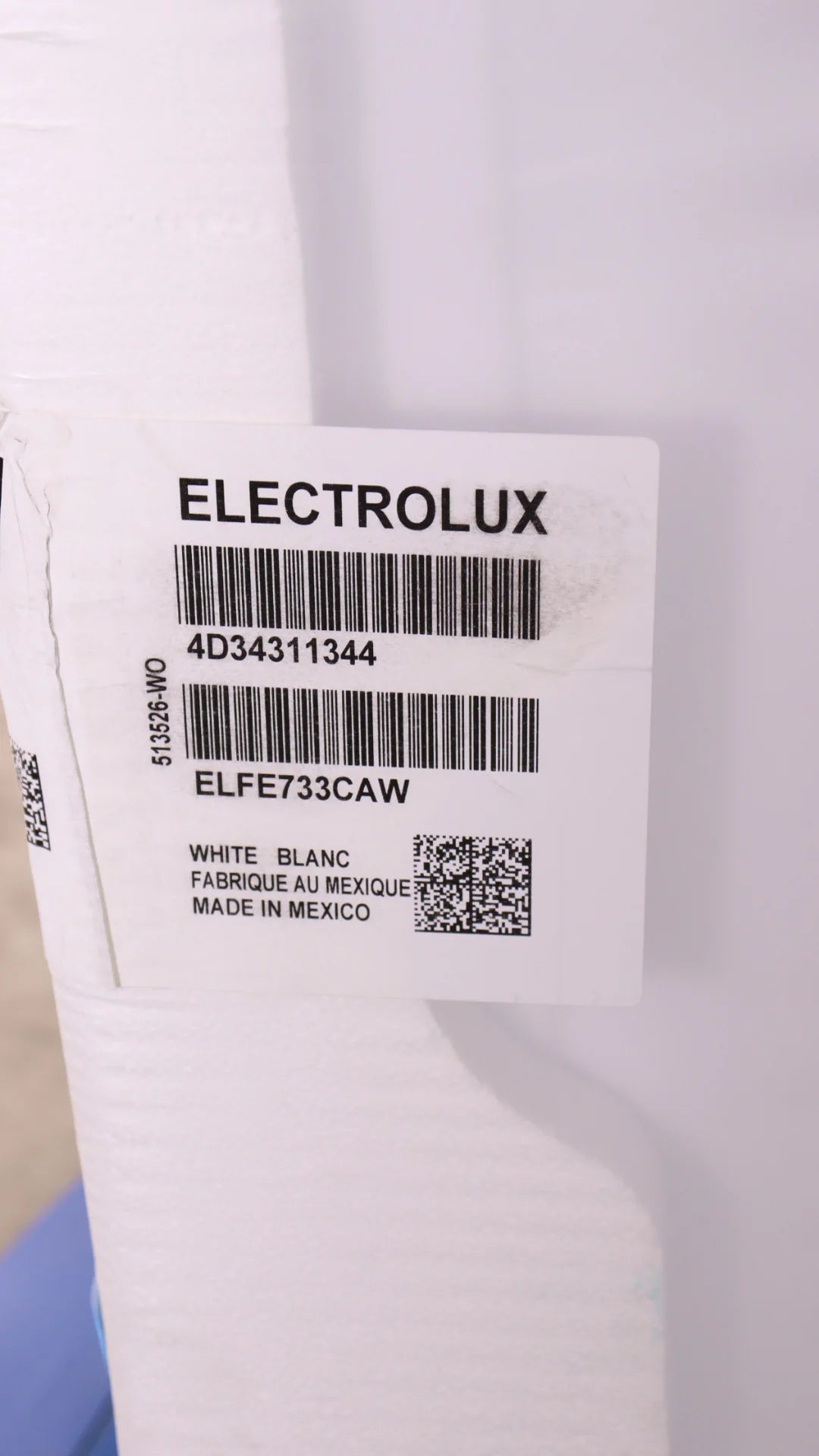 White 8.0 Cu Ft Electric Front Load Dryer Y853924