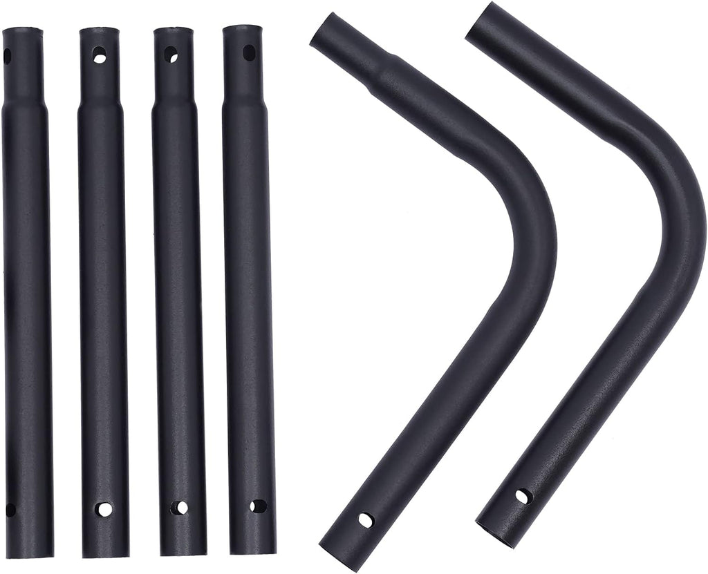 Black Trampoline Ladder 3 Wide with Anti-Slip Steps Steel 14X42in J62880
