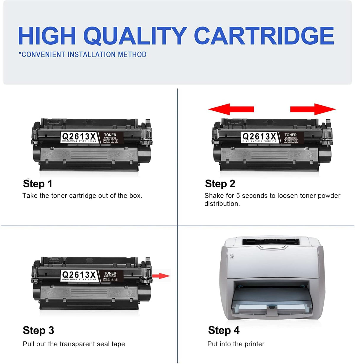 Compatible Black Toner Cartridges 2-Pack M28963