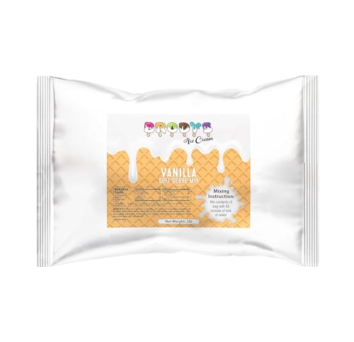 Strawberry Soft Serve Ice Cream Mix, 2lb T809