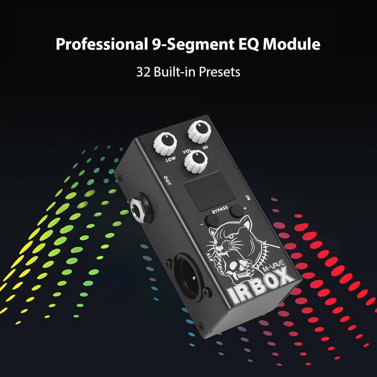 Guitar IR Box Effects Pedal with Speaker Simulator XLR Output Port P686