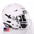 Adult Football Helmet with White Facemask W257
