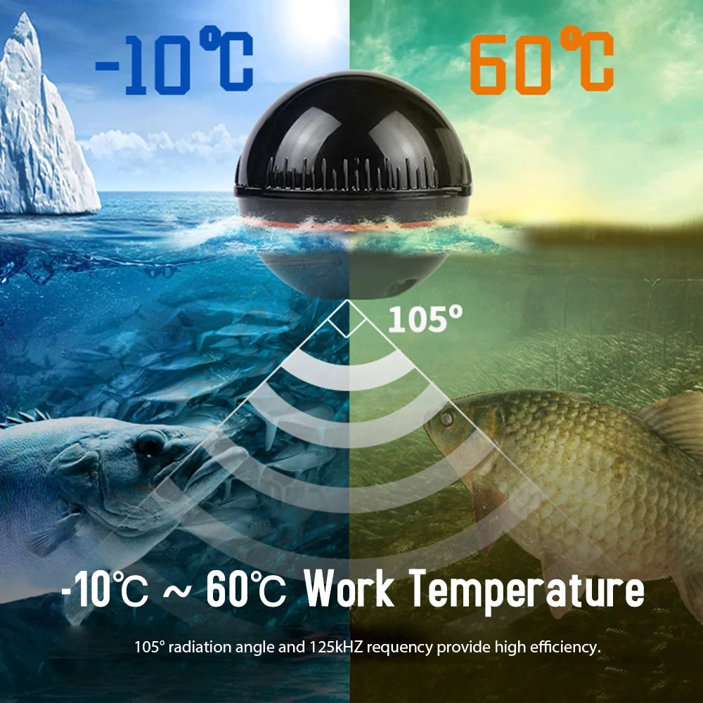 Ice Fish Smart Portable Fish Detector P741