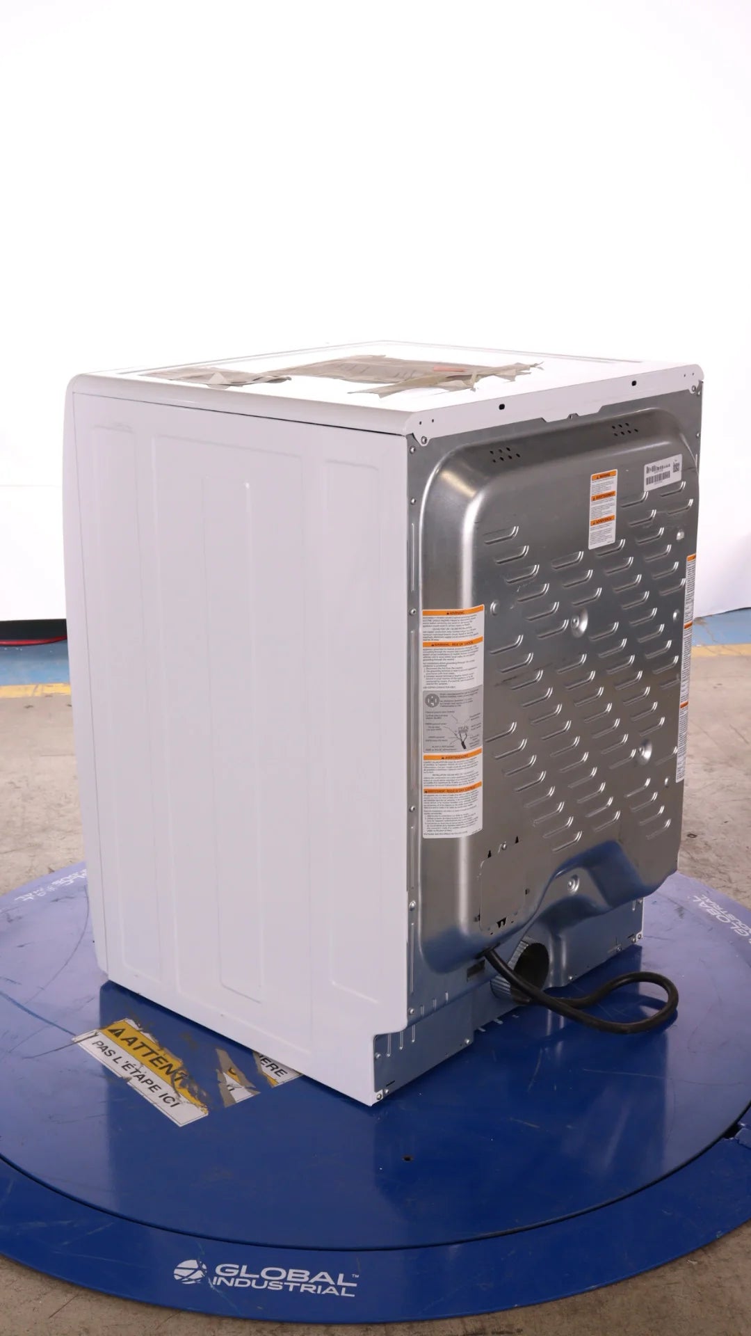 White 8.0 Cu Ft Electric Front Load Dryer Y853924