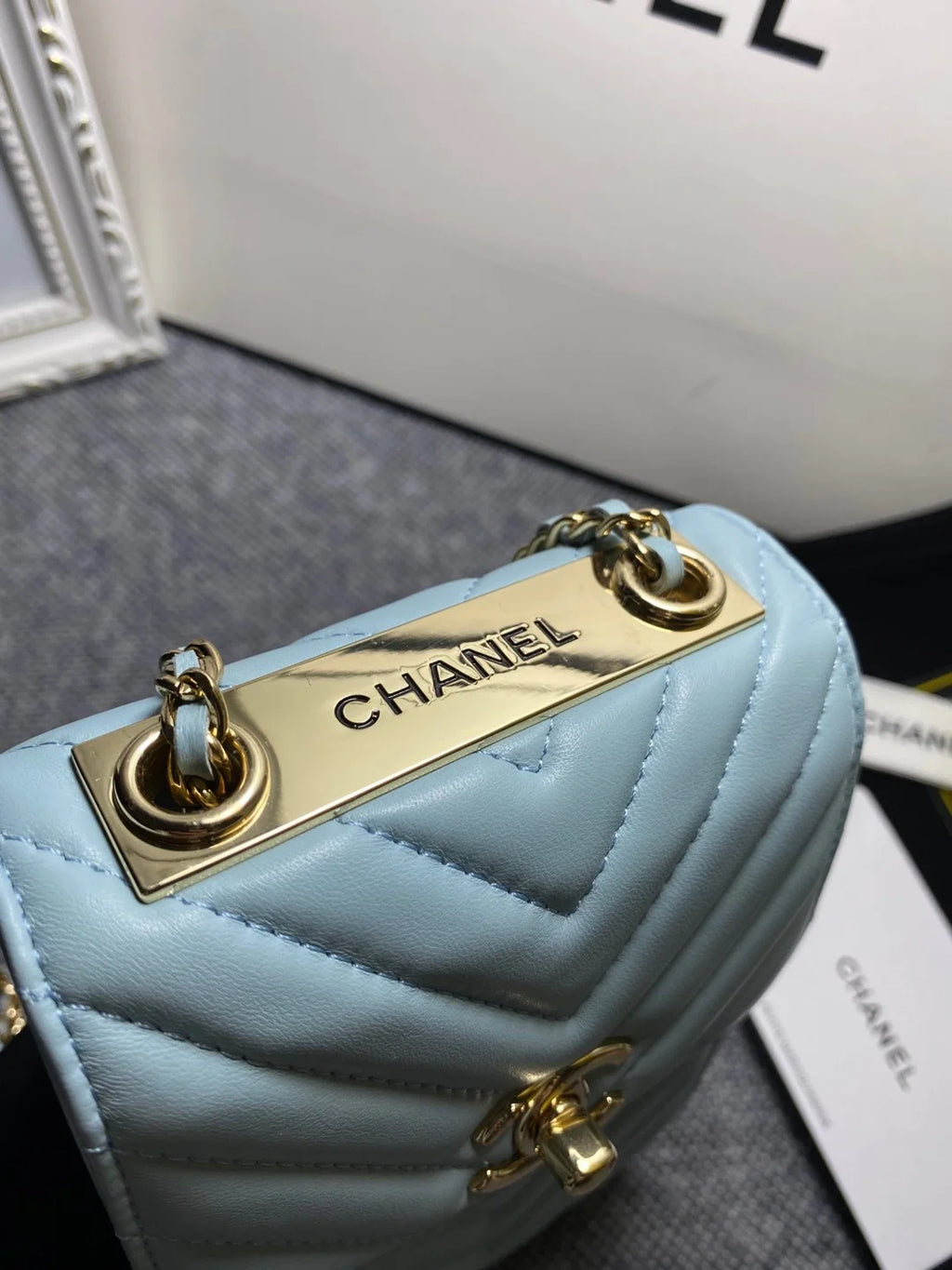 Light Blue Bag K10668