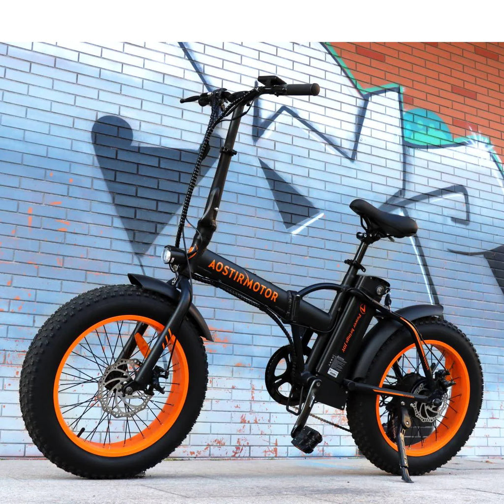 Folding Electric Bike 20 inch Fat Tire 500W 36V 13AH C173