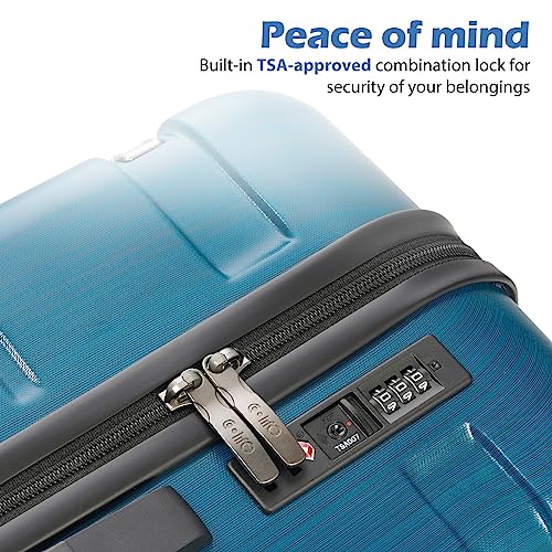 Expandable PC+ABS Spinner Suitcase with TSA Lock 20in 24in 28in F7029