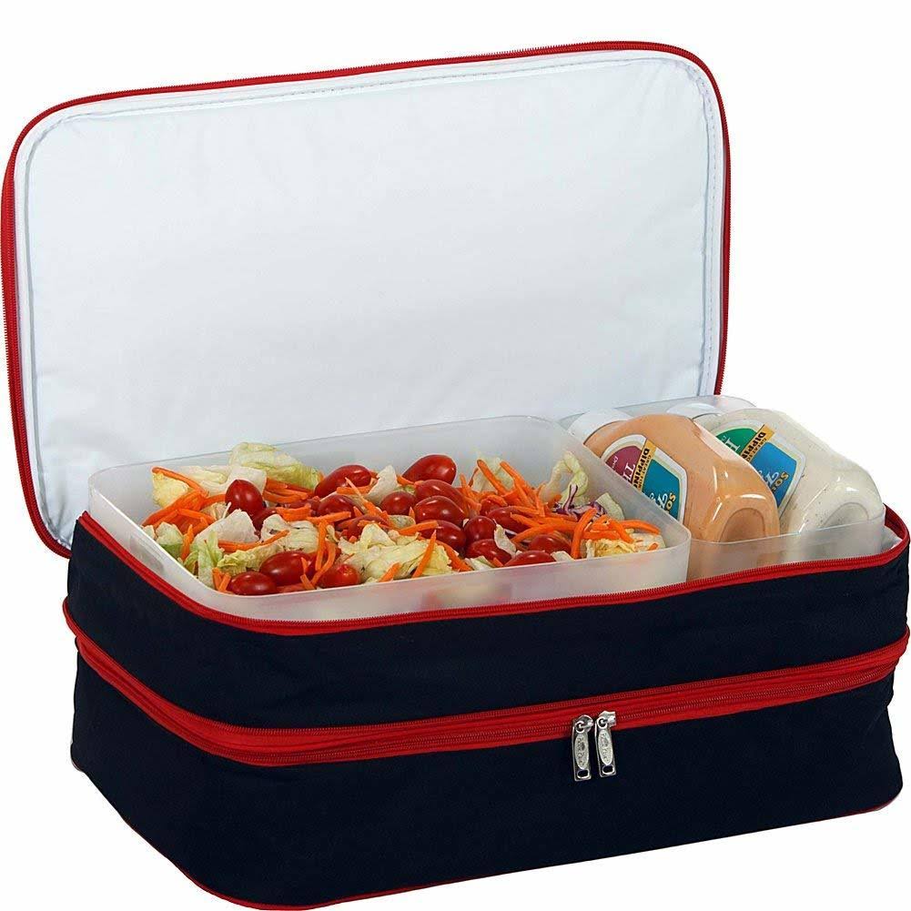 Turquoise Hot & Cold Food Carrier P1018