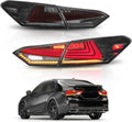 LED Tail Lights Set of 2 Transparent J89782