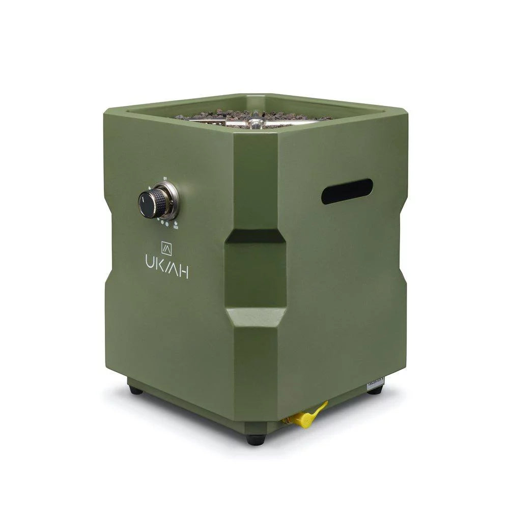Green Portable Propane Fire Pit H7757