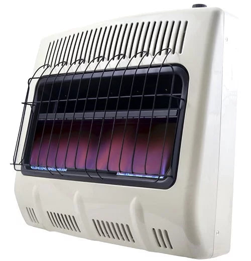 30,000 BTU Unvented Propane Heater with Built In Blower and 12ft Hose Y818
