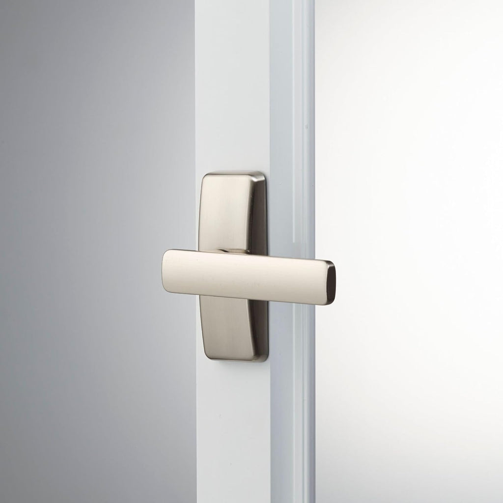 Satin Nickel Door Lever (2-Piece Set) B500