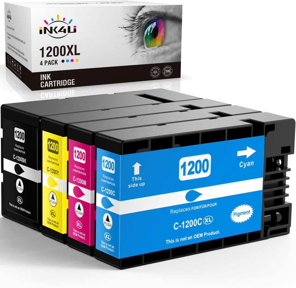4-Pack Compatible Ink Cartridge Replacement High Yield L15140