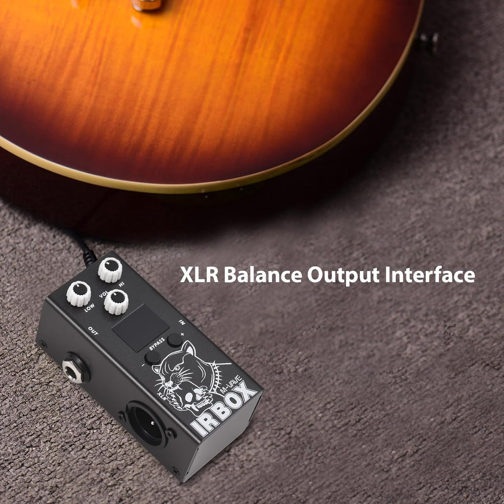 Guitar IR Box Effects Pedal with Speaker Simulator XLR Output Port P686