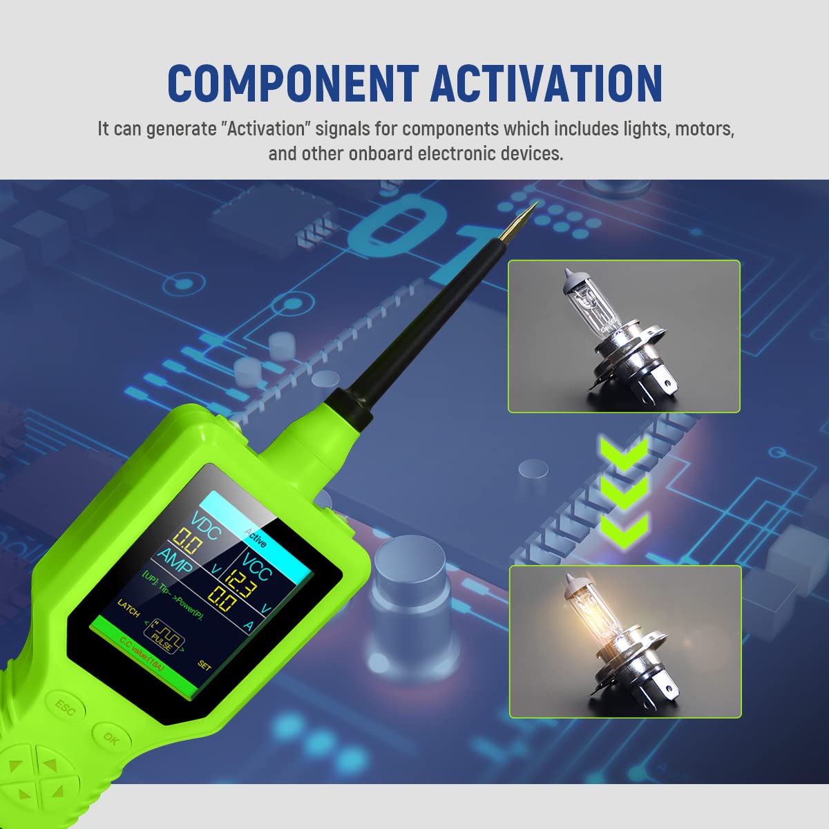 9-30v Automotive Circuit Tester 12v 24v Power Probe Test Tool H643767
