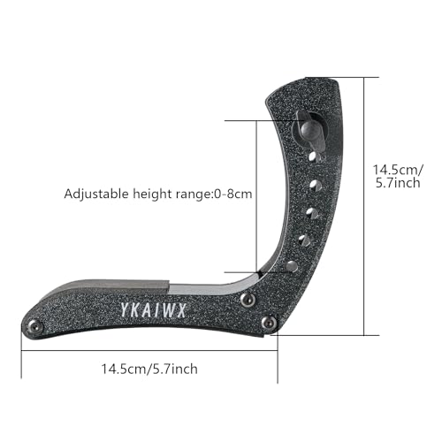 Black Adjustable Guitar Footrest M780