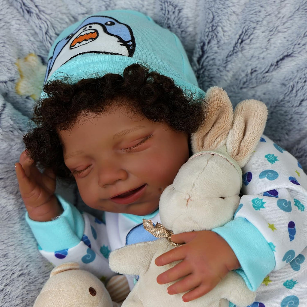 20 Inch Soft Body Realistic Reborn Baby Doll with Accessories Gift Box Y12272